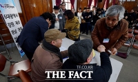 [TF포토] 한국연극협회 제26대 이사장 선출을 위한 '뜨거운 열기'
