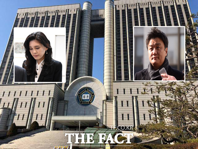 이부진 호텔신라 사장과 임우재 전 삼성전기 고문이 이혼 항소심이 1년여 만에 열렸다. /더팩트 DB