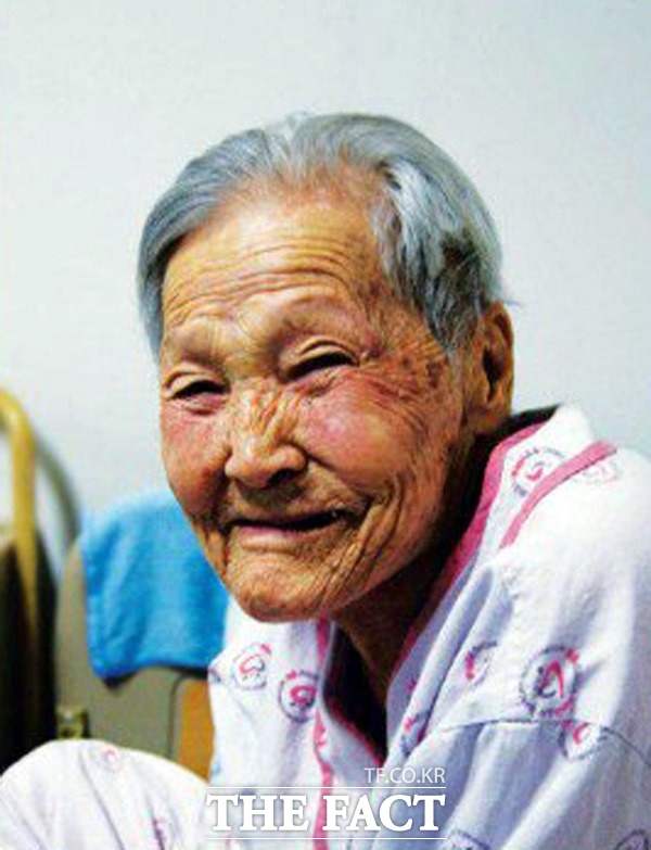 광주·전남지역 유일 일본 위안부 피해자 였던 곽예남 할머니가 2일 별세했다. /뉴시스(광주나비 제공)