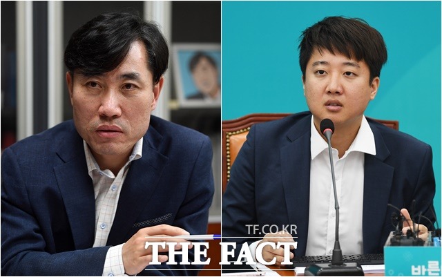 하태경 의원과 이준석 최고위원은 최근 2030세대 주요 이슈에 적극적으로 나서며 바른미래당의 20대 남성 지지율 상승을 견인했다는 평가를 받는다. /더팩트DB