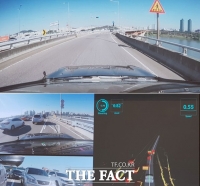  [TF현장] 서울 도심 달린 자율주행차 '차선변경·방지턱 문제없네!'(영상)