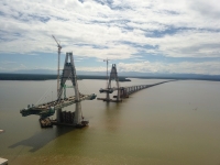  '文대통령 방문' 대림산업 시공 브루나이 템부롱대교 현장은?