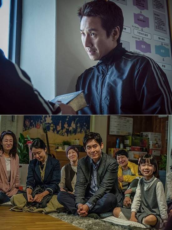 악질경찰에서 이선균(위쪽)은 세월호 유가족과 연관 있는 형사 조필호 역을 맡았다. 생일에서 전도연과 설경구는 세월호 참사로 아들을 잃은 부모 역을 맡았다. /영화 악질경찰 생일 스틸