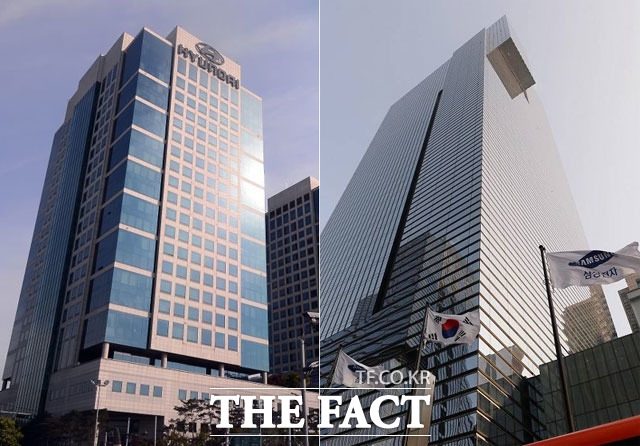 김상조 공정거래위원장은 사외이사 선임 안건 등 현대자동차그룹과 삼성그룹의 주주총회에 대해 엇갈린 평가를 내놨다. /더팩트 DB