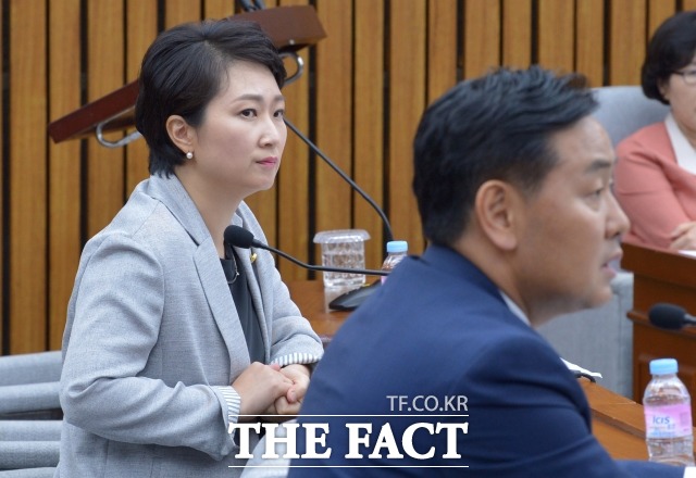 이언주 바른미래당 의원은 선거제 패스트트랙 추인에 반대하며 김관영 원내대표는 사퇴해야 한다고 주장했다. /더팩트DB