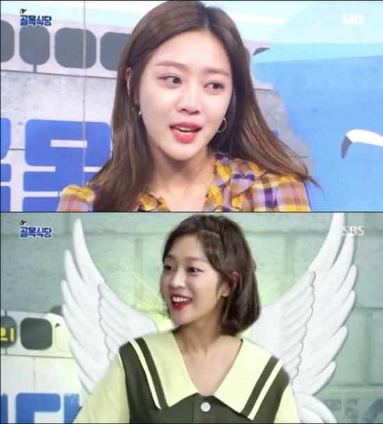 배우 조보아는 지난 2018년 골목식당에 MC로 처음 출연해 그동안 긍정적인 면모로 시청자들의 사랑을 받았다. /SBS 골목식당 방송 캡처