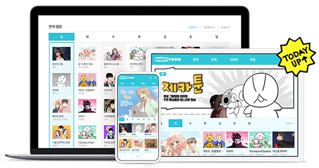 버프툰은 지난 2013년 12월 서비스를 시작했다. PC와 모바일 서비스를 제공한다.