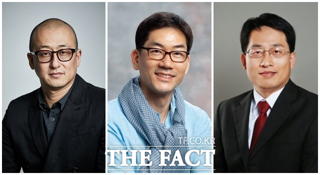 삼성전자는 지난달 31일 윌리엄 김 전 올세인츠 CEO와 위구연 하버드대학교 교수, 아마존 출신인 장우승 박사(왼쪽부터) 등 AI와 빅데이터, 로봇 등 미래 신사업 핵심 기술 개발 연구 인력과 해외 영업 마케팅을 주도할 전문가를 대거 영입했다고 밝혔다. /삼성전자 제공