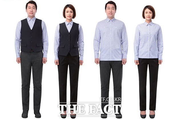 서울 택시 승무복. 동절기(왼쪽)과 하절기./서울시 제공