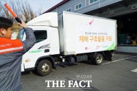  '속초 산불' 긴급 지원 나선 유통업계...생수‧라면 등 구호물품 전달