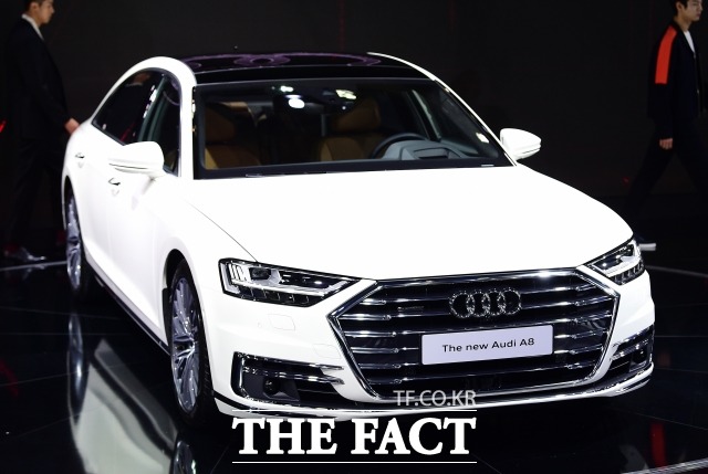 아우디는 지난달 물량 부족 등의 이유로 142대를 판매하는 데 그쳤다. /더팩트 DB