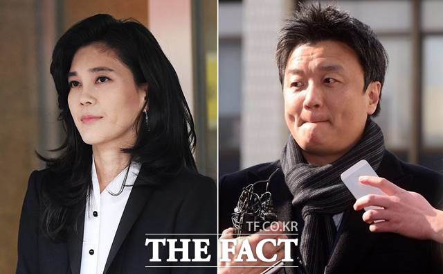 이부진 호텔신라 사장(왼쪽)과 임우재 전 삼성전기 고문의 이혼소송 2심이 비공개 재판으로 진행됐다. 이날 재판은 45분 가량 진행됐으며 고성이 오가기도 했다. /배정한 기자·더팩트 DB