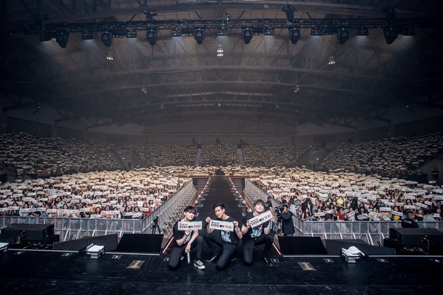 갓세븐 유닛 그룹 저스투가 방콕에서 성공적인 쇼케이스 공연을 펼쳤다. /JYP 엔터테인먼트 제공