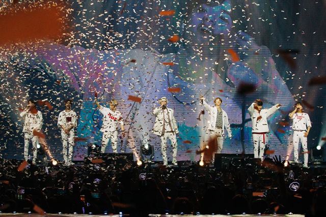 스트레이 키즈가 마닐라에서 해외 팬들을 만나며 글로벌 아이돌로서 면모를 드러냈다. /JYP 엔터테인먼트 제공