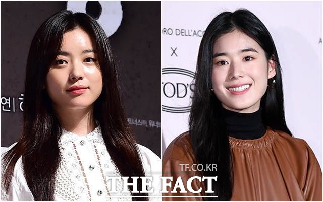 JM솔루션 모델 한효주와 정은채(오른쪽) 측이 버닝썬 연관설을 강력 부인했다. 두 배우 소속사는 버닝썬에 가본 적도 없다고 강조했다. /더팩트DB