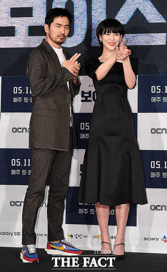 이하나와 이진욱은 보이스3에서 주연을 맡아 함께 범죄 사건을 해결해간다. /이새롬 기자