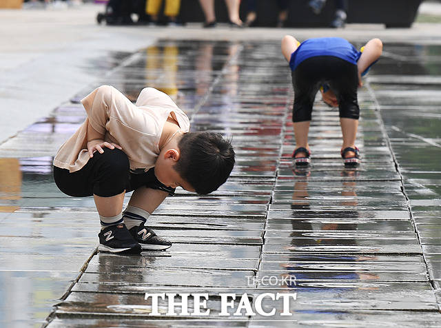 어라? 물이 안나와요~