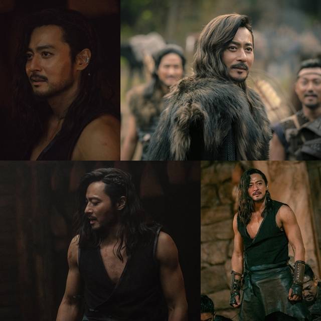 배우 장동건이 tvN 주말드라마 아스달 연대기를 위해 체중을 증량했다. /tvN 제공
