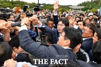 [TF사진관] 자유한국당 황교안 대표 향한 '광주의 분노'