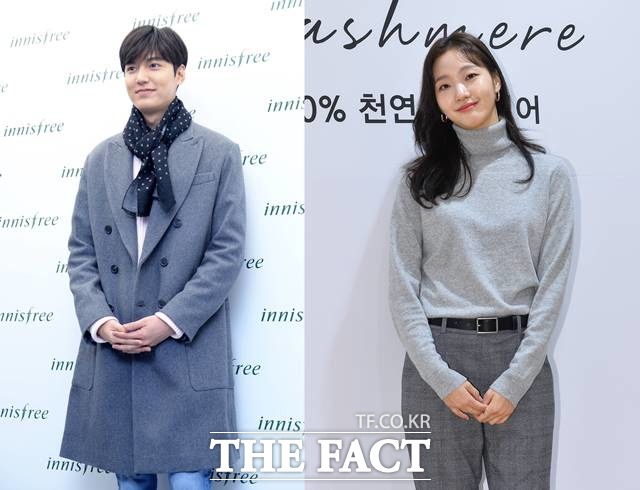 이민호(왼쪽)와 김고은이 김은숙 작가의 신작 더 킹: 영원의 군주 남녀 주인공으로 캐스팅됐다. /더팩트DB