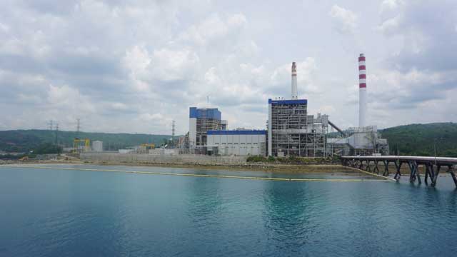 대림산업이 계통병입을 완료한 필리핀 최초의 초임계압 방식의 산 부에나벤튜라 석탄화력발전소 전경. /대림산업 제공
