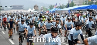 [TF포토] '도로를 자유롭게 달리자'…2019 서울자전거대행진
