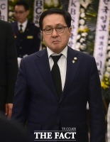 [TF포토] 유영민 장관, '고 이희호 여사 빈소 조문’
