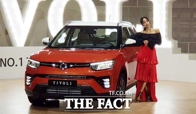 쌍용차 티볼리가 30만대 판매 기록을 세웠다. 이는 쌍용차 단일 차종 중 최단 기간이다. /더팩트 DB