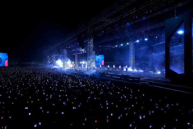 방탄소년단의 5TH MUSTER MAGIC SHOP 팬미팅은 서울에서 두 차례 더 열린다. /빅히트 엔터테인먼트