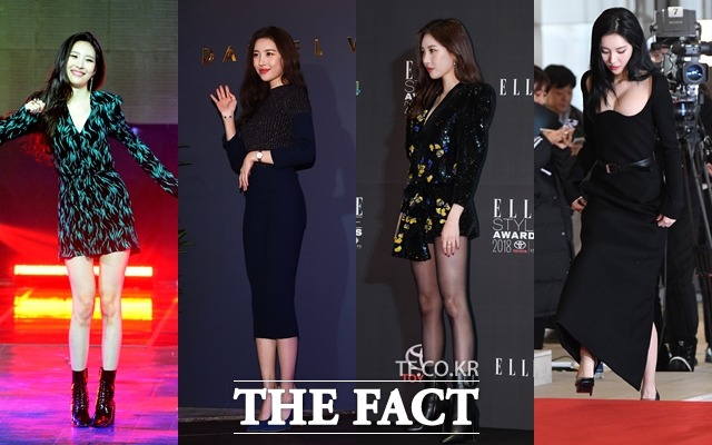 가수 선미가 체중 증량 후 달라진 몸매를 보여줬다. /더팩트 DB