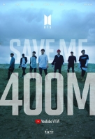  방탄소년단, 'Save ME' MV 4억 뷰 돌파...韓 가수 최다 기록 자체 경신