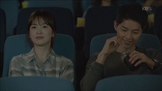 송혜교(왼쪽)와 송중기가 이혼 /KBS2 태양의 후예 방송 캡처