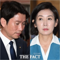 [TF포토] '국회 정상화' 이인영-나경원 '복잡한 속내'