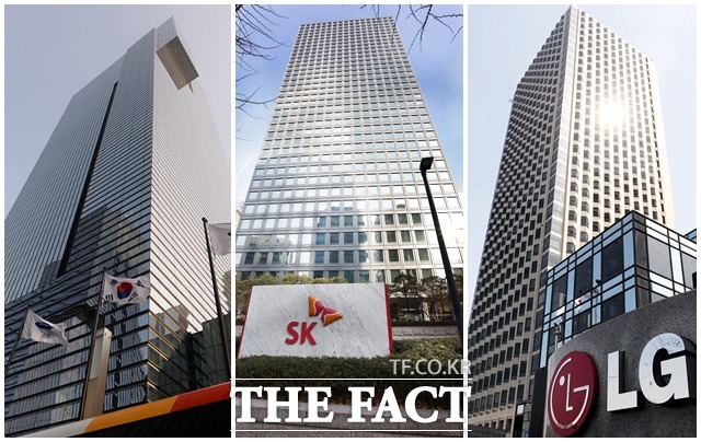 트럼프 대통령이 화웨이 제제 동참 카드를 꺼내지 않으면서 대중 수출 비중이 높은 삼성과 SK, LG그룹 등 다수 대기업은 일단 안도하는 분위기다. /더팩트 DB