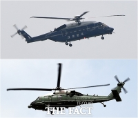 [TF포토] DMZ 향하는 문재인-트럼프, 정전 66년 만에 북한 만나는 미국