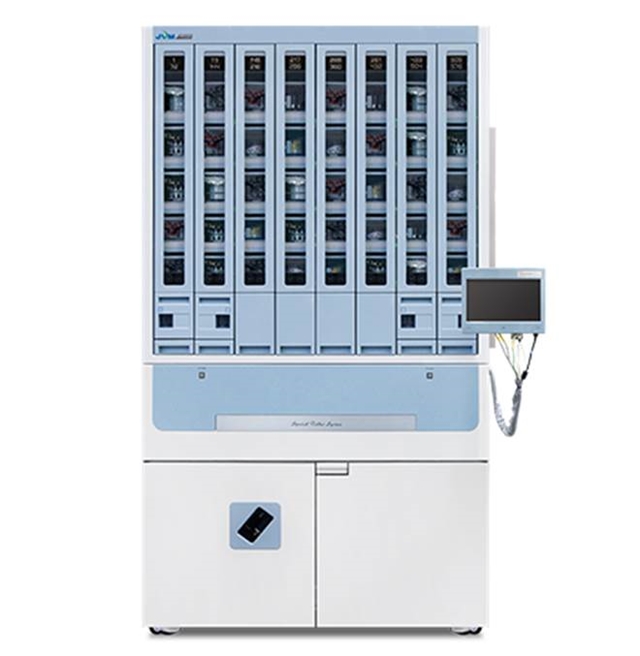 올해부터 영업적인 측면에서 한미약품과의 시너지 본격화로 제이브이엠의 매출상승이 기대되고 있다. 사진은 제이브이엠 전자동 의약품 분류∙포장 시스템(ATDPS) 제품이미지 /한미약품 제공