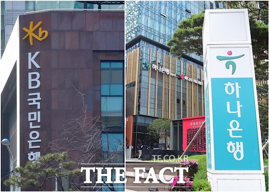 금융감독원은 지난달 말 국민은행과 하나은행 중국 법인에 대해 경영유의 조치를 내렸다. /더팩트 DB
