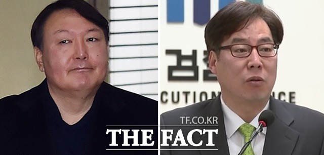 윤석열 검찰총장 후보자(왼쪽) 윤대진 법무부 검찰국장 / 더팩트 DB