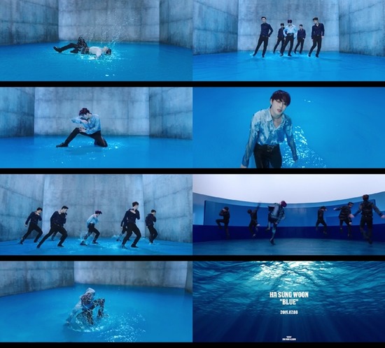 가수 하성운이 두 번째 미니앨범 BXXX를 발표하고 타이틀곡 BLUE로 활동을 시작한다. /티저 영상 캡처