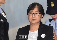  '국정농단' 최순실, 구치소서 넘어져 30바늘 수술