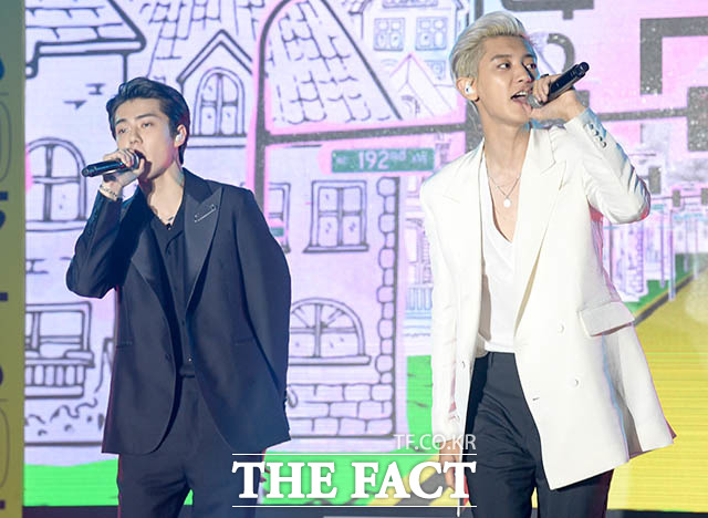 세훈&찬열의 What a life는 22일 발매된다. /김세정 기자