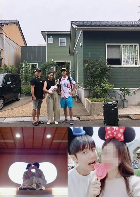이시언과 김규종은 인스타그램에 일본 여행 사진을 올려 비난을 받았다. /이시언 인스타그램, 김규종 인스타그램