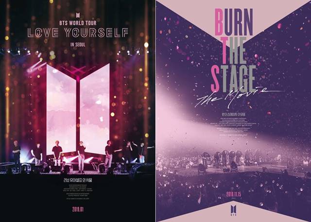 방탄소년단은 지난 1월과 2018년 11월에도 콘서트 실황이 담긴 두 개의 영화를 개봉했다. /빅히트엔터테인먼트 제공