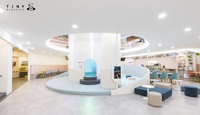 엔씨소프트가 지난 1월 문을 연 타이니 키즈카페 내부 모습. /엔씨소프트 제공