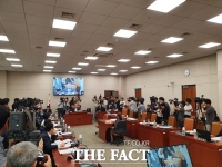  [TF현장] 법사위, '조국 청문회' 증인 채택 다툼 끝 파행