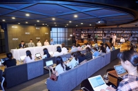  [TF현장] '웰컴2라이프' 정지훈X김PD, 화기애애 '칭찬 폭로전'