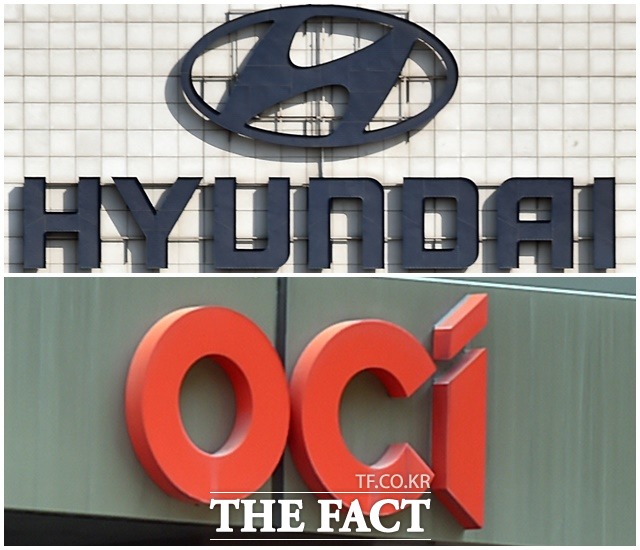 현대차그룹과 OCI는 이날 현대차 서울 양재동 본사에서 전기차 폐배터리 재활용 ESS 실증 및 분산발전 사업 협력 MOU를 체결했다.