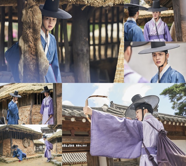 배우 김소현(오른쪽 아래)은 KBS2 조선로코-녹두전에 남장을 하고 등장한다. /(유)조선로코녹두전문화산업전문회사, 프로덕션H, 몬스터유니온 제공