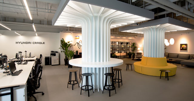 현대자동차그룹은 중국 베이징에 오픈 이노베이션 센터 크래들 베이징을 공식 개소했다고 23일 밝혔다. /현대자동차그룹 제공