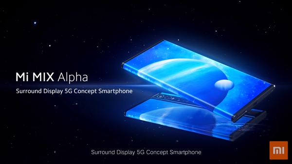 레이쥔 샤오미 창업자는 미믹스 알파에 대해 미래 스마트폰의 모습이라고 정의했다. /샤오미 유튜브 갈무리